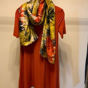 Knit Short Dress **Scarf Not Included